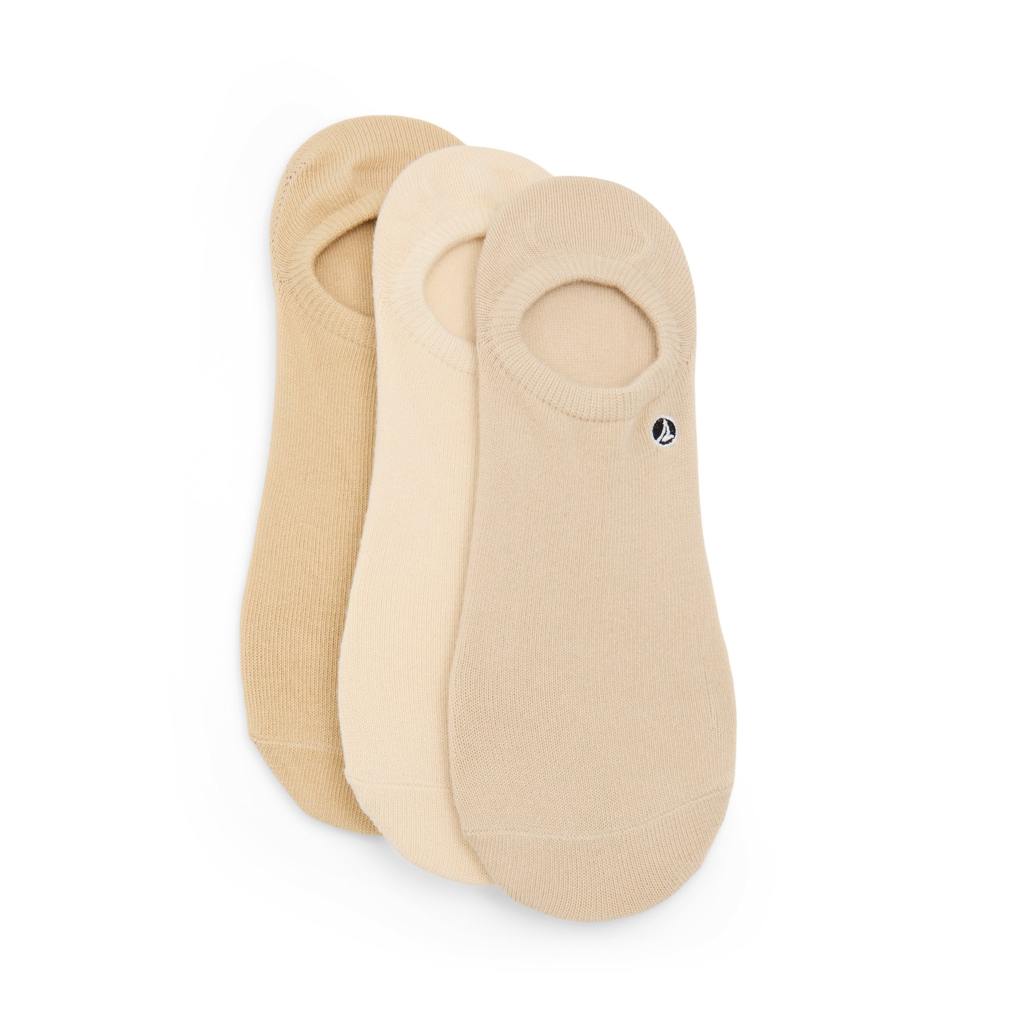Mens 3-Pack No-Show Socks